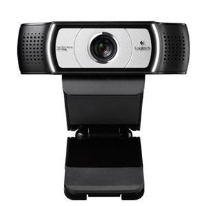 Logitech C930e Full HD 1080p H.264/SVC Video Compression Webcam, 4X Zoom, 90deg.Field of View, Carl Zeiss Lens, Built-In Mics, USB 2.0/3.0
