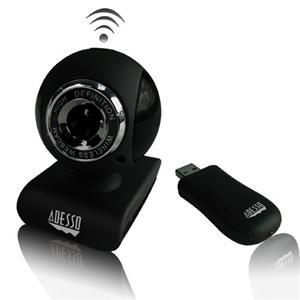 Adesso CyberTrack V10 2.4 GHz RF Wireless Webcam, 1/6