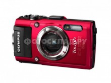 Цифровой фотоаппарат Olympus Tough TG-3 iHS, красный