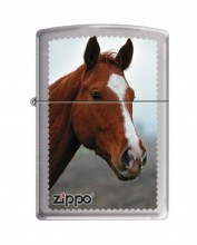 Зажигалка Zippo Рыжая лошадь