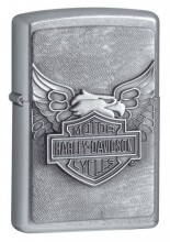 Зажигалка Zippo Harley-Davidson серая