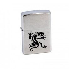 Зажигалка Zippo Panther Brushed Chrome