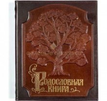 Книга &quot;Родословная&quot;, кожа/футляр
                