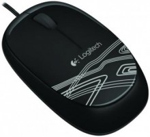 Мышь проводная Logitech M105 чёрный USB 910-003116