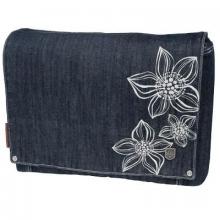 Сумка Golla Laptop Denim, Flowpop 14", dark blue G1052