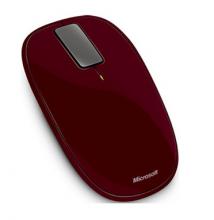 МЫШЬ MICROSOFT EXPLORER TOUCH MOUSE (WIRELESS 2.4GHZ, OPTICAL 1000DPI,5 BTN), SANGRIA RED (U5K-00015)